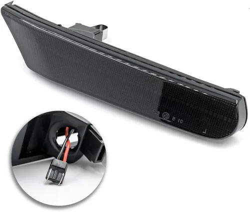 Miniatura 8 de Luces de marcador laterales LED para Porsche 1997-2004 986 Box'ster 996 Carrera 911 Lente ahumada ámbar LED parachoques delantero Marcador lateral