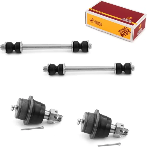 Miniatura 91 de Metrix Premium Chassis Parts - Juego de 4 piezas de articulación de rótula superior y barra estabilizadora delantera para Ford Ranger RWD 1998-2011