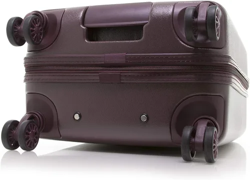 Miniatura 3 de DKNY Equipaje 21" vertical con 8 ruedas giratorias, Abs+pc Case, Bolsa de fin de semana, Borgoña, Equipaje 21" vertical con 8 ruedas giratorias