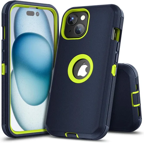 Miniatura 28 de COOYA Funda para iPhone Air de Protección Completa del Cuerpo contra Caídas, Funda Resistente a Prueba de Golpes de 3 Capas, Híbrida de Servicio