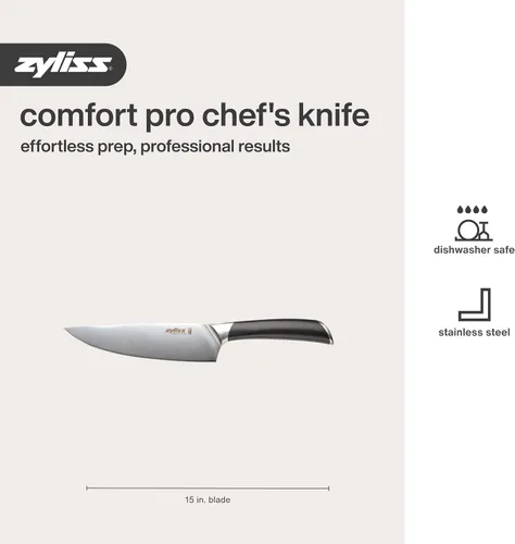 Miniatura 6 de Zyliss Comfort Pro Cuchillo de pelar - Cuchillo de verduras y frutas de espiga completa - Cuchillo de pelar y pelar de acero inoxidable endurecido