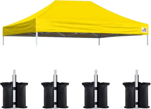 Miniatura 100 de Eurmax USA toldo desplegable de repuesto, cubierta superior para tienda de campaña, armado instantáneo, solo la cubierta superior, 4 bolsas