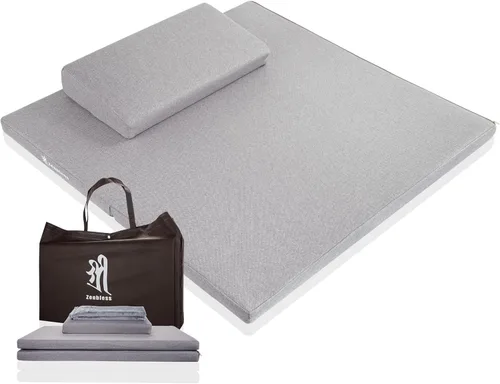 ZenBless Juego de cojines de meditación de yoga, almohada cuadrada grande de meditación, alfombrilla de meditación y juego de almohada para sentarse