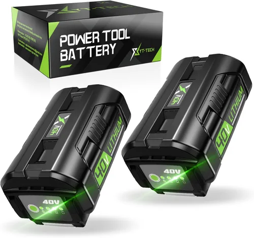 Miniatura 8 de Reemplazo de 40 V OP40601 para batería Ryobi de 40 V 5.0 Ah, compatible con batería de litio Ryobi de 40 voltios OP4026 OP4050A OP4040 OP4030 OP4050