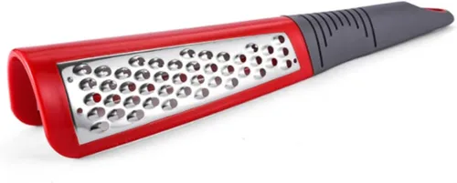 Miniatura 5 de Cortadora de queso de ajo de acero inoxidable aleatorio, acero inoxidable eficiente para cepillar vegetales, herramienta de cocina compacta fácil