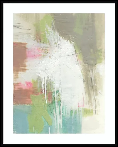 Miniatura 15 de Amanti Art Framed Wall Art Print 33x26 Retro Splash I by Jennifer Goldberger, Abstract Wall Art, Modern Contemporary Decor, Large Poster Painting