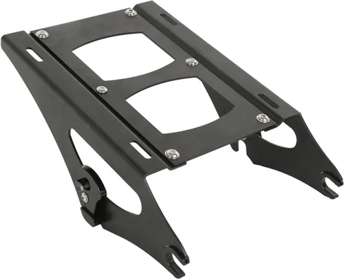 Miniatura 7 de TCT-MOTORPARTS Respaldo Negro Razor de 5.5" para Montaje en Maletero Compatible con Harley Trunk Road Street Glide King Glide 2014-2025 Tronco