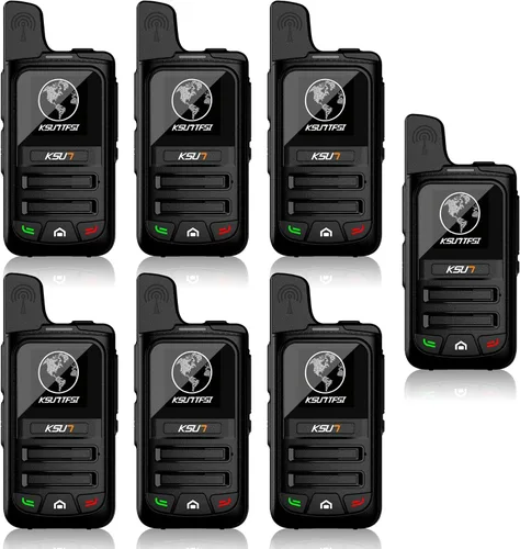 Miniatura 10 de Walkie Talkies rápidos gratuitos de por vida global de alcance ilimitado PTT 4G LTE PoC Radios bidireccionales de largo alcance de larga distancia