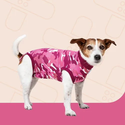 Miniatura 21 de Traje de recuperación Suitical para perros, de color negro, XXS, Negro