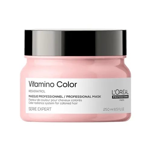 L'Oreal Professionnel Vitamino Color - Mascarilla capilar | Protege y conserva el color del cabello | Mejora el brillo y la vitalidad | Hidrata y