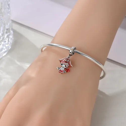 Miniatura 28 de LIGHTDOG Abalorios de plata de ley 925 para pulseras Pandora, collares para mujer, cuentas colgantes, cuentas de joyería, regalos para mujeres