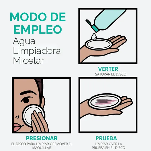 Miniatura 6 de Garnier Agua micelar con ácido hialurónico, limpiador facial y removedor de maquillaje, hidratante y relleno, para todo tipo de piel, vegano, libre