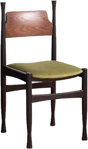 Miniatura 24 de Sillas de comedor, modernas sillas de comedor de madera, silla de cocina tapizada, taburete sin brazos de granja, silla ocasional para cocina, sala