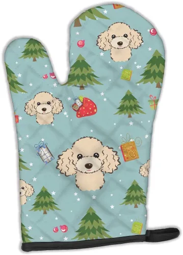 Miniatura 159 de Caroline's Treasures BB4020OVMT Dog House Collection Border Collie - Guante de horno grueso resistente al calor para sartenes calientes y horno