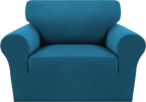 Miniatura 21 de MeilleMaison Funda elástica para sillón 2024, 1 pieza, lavable, protector de muebles para mascotas, funda de sofá antideslizante con parte inferior