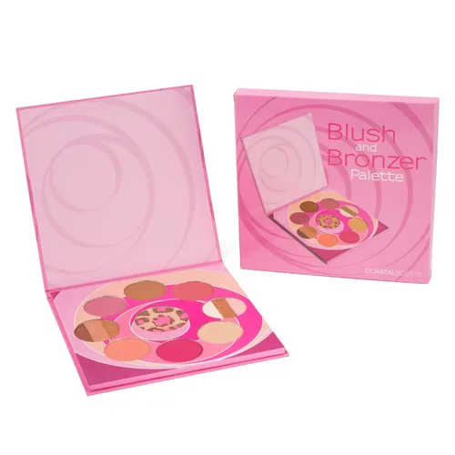Miniatura 3 de Coastal Scents Paleta de rubor y bronceador (PL-080)