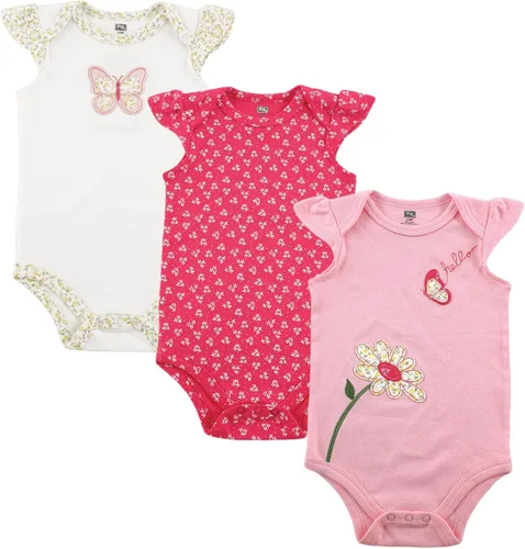 Miniatura 43 de Hudson Baby baby-girls Cotton Bodysuits 3-pack