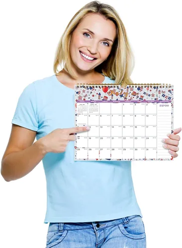 Miniatura 6 de Lbylyhxc Calendario 2027: incluye calendario mensual de pared 2027 de julio de 2026 a diciembre de 2027 a 18, 11 x 8.5 pulgadas. Papel grueso