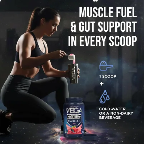 Miniatura 6 de Proteína en polvo Sport Performance Vega , VEG00854, Berry, 1, 1
