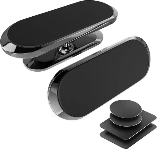 TT&C Paquete de 2 soportes magnéticos para el tablero del automóvil, soporte para teléfono celular N52 superfuerte (adhesivo de alta unión),