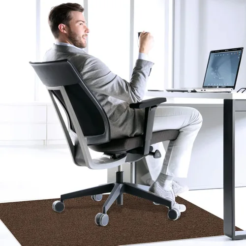 Miniatura 4 de Sycoodeal Alfombrilla para Silla de Oficina para Piso de Madera Dura, Alfombrilla para Silla de Computadora y Juegos para Piso de Baldosas, Gran