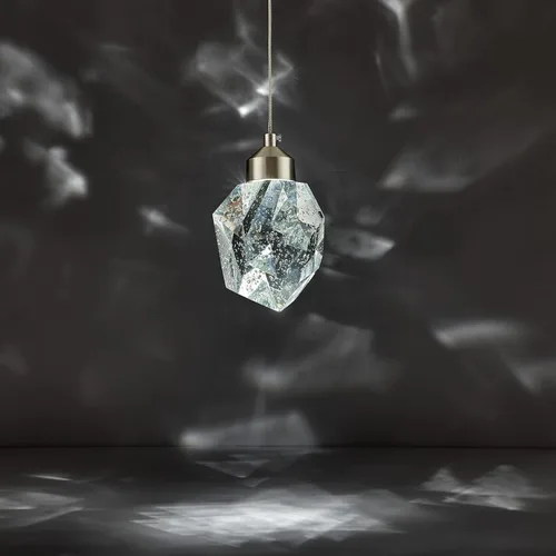 Miniatura 8 de Lámpara colgante LED moderna para isla de cocina, iluminación colgante de techo de cristal de lágrima dorada regulable para comedor, dormitorio