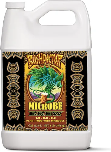 Miniatura 8 de FoxFarm Bushdoctor Microbe Brew - Nutrientes Macro y Micro Líquidos, Mejora la Eficiencia Radicular, el Crecimiento y la Absorción de Nutrientes