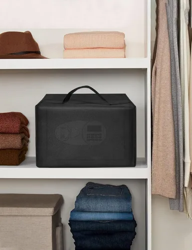 Miniatura 6 de Funda protectora para caja de seguridad, resistente al polvo, a la humedad y a los arañazos, de nailon para objetos de valor, compatible con caja