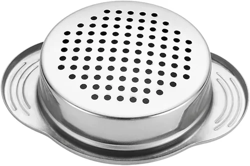 Miniatura 2 de Colador de latas de acero inoxidable Colador de latas de alimentos Colador de latas de frutas Colador de tamiz Herramienta de cocina para atún