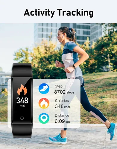Miniatura 2 de GRV Reloj con podómetro Bluetooth, no necesita teléfono, contador de pasos, calorías, rastreador de sueño para caminar, correr, para hombres