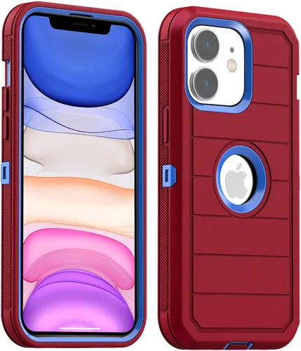 Miniatura 13 de AICase Funda para iPhone 11, resistente protección contra caídas, cuerpo completo, resistente, a prueba de golpes, militar, resistente, duradera