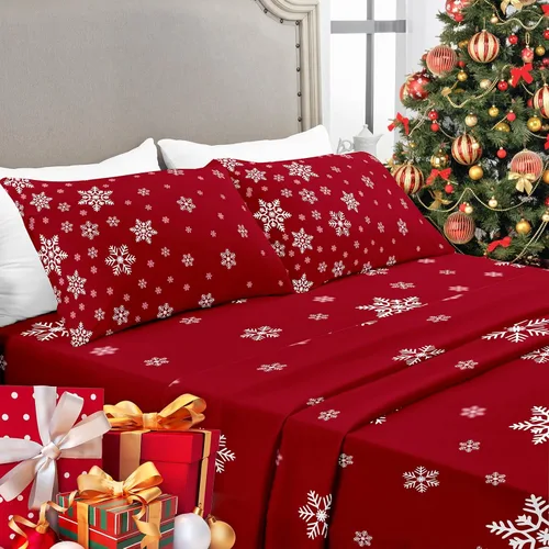 Miniatura 32 de YIYEA - Juego de sábanas tamaño King, sábanas de hotel de lujo de 1800 hilos de microfibra cepillada para cama tamaño King - Extra suaves, bolsillo