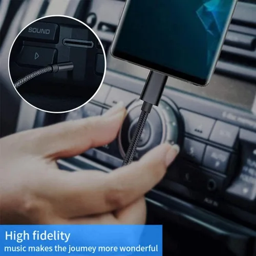 Miniatura 6 de Cable adaptador de audio USB-C a 0.138 in para Motorola Moto G Power (2020, 2021, 2022, Pure) - Estéreo de automóvil, altavoz doméstico, auriculares