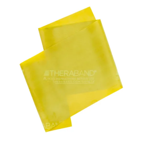 Miniatura 14 de THERABAND Resistance Band Set, Pack of 7 Elastic Bands for Legs, Butt, Arms, & Shoulders, 6 Ft Individual Flat Exercise Bands, Professional Latex