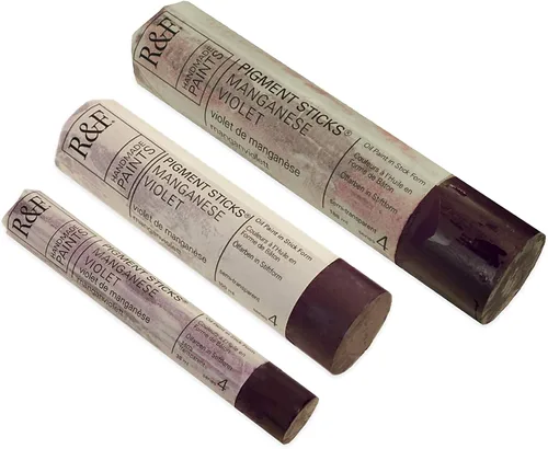 Miniatura 107 de Pinturas R&F Hechas a Mano - Palo de Pigmento al Óleo Profesional, Gris Neutro Medio, 188 ml