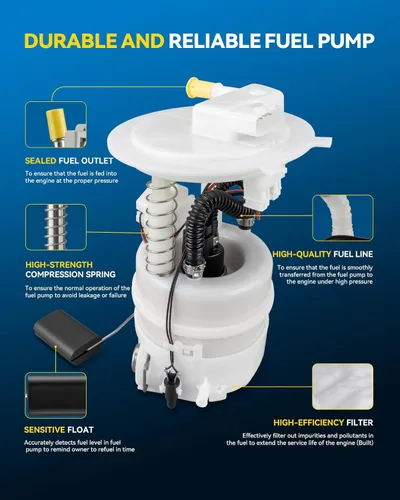 Miniatura 226 de PHILTOP FG1538 Conjunto de Bomba de Combustible Eléctrica con Unidad de Envío Compatible con Nissan Versa 1.6L Sedán/N17X 2012-2019, 2014-2019 Versa