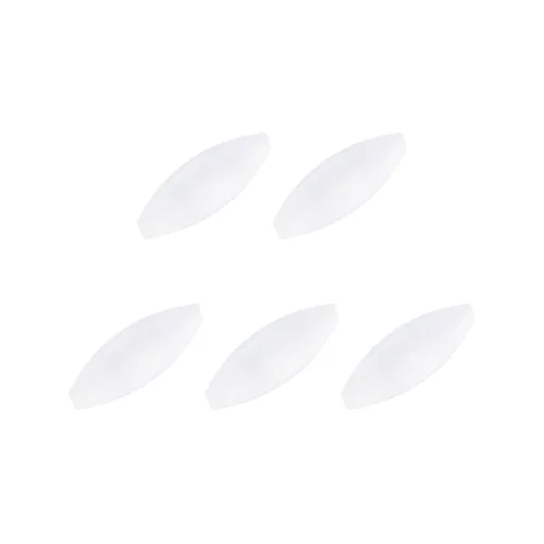Miniatura 10 de MECCANIXITY Agitador magnético mezclador barra de agitación 8 mm (0.31 ") x6mm forma de oliva PTFE imán de revestimiento blanco para laboratorio 5