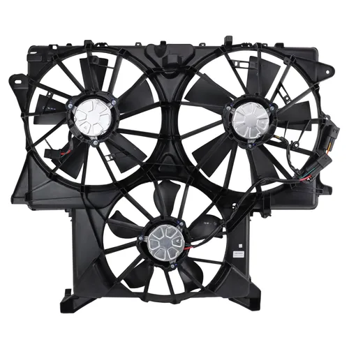 Miniatura 23 de TRQ Conjunto de ventilador de refrigeración del radiador CH3115205 compatible con Jeep Renegade 2019-2021