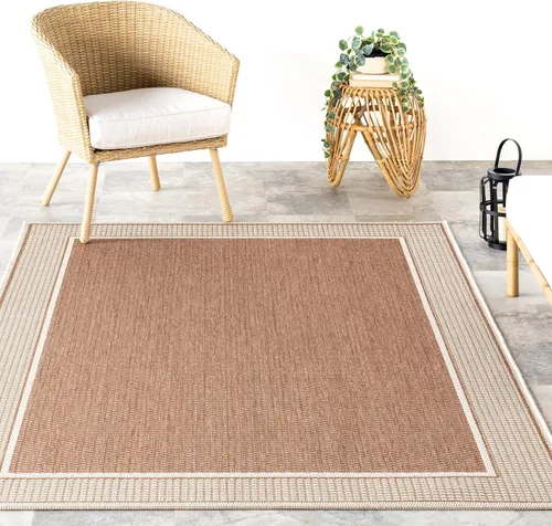 Miniatura 9 de Nuloom Gris marrón/beige, 4 x 6 pies, sólido, suave y acogedor, alto tráfico, resistente a las manchas, fácil de limpiar, alfombra duradera