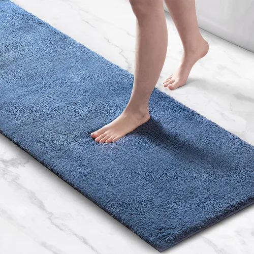Miniatura 23 de Madison Park Marshmallow - Alfombra de baño antideslizante, de felpa lujosa, absorbente, de secado rápido, diseño de spa, decoración de baño, 20 x