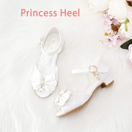 Miniatura 3 de Osinnme - Sandalias de boda para niña pequeña y grande