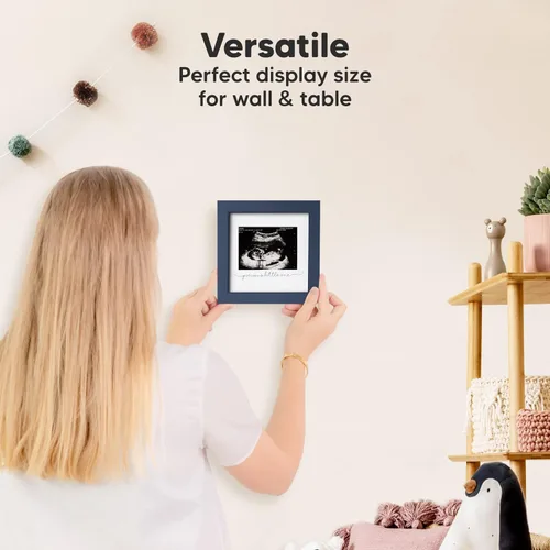 Miniatura 5 de KeaBabies Marco de Fotos de Ecografía para Bebé - Marcos Modernos de Fotos de Ultrasonido para Futuras Mamás, Regalos de Primer Embarazo para Mamá