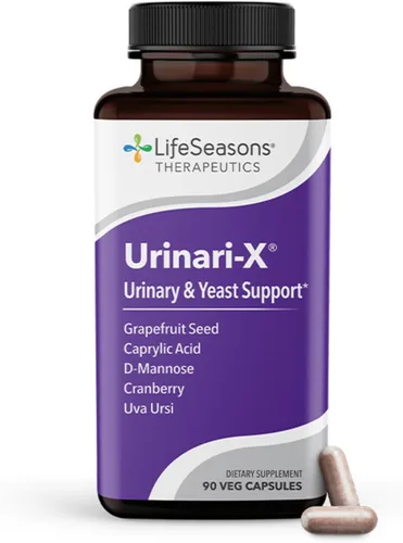 Urinari-X - Soporte del tracto urinario - Alivio de las infecciones urinarias de acción rápida - Suplemento vitamínico para una función saludable de