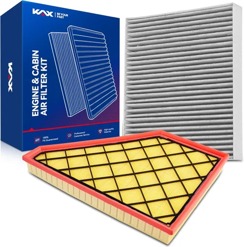 Miniatura 64 de KAX Kit de filtro de aire de motor y cabina, repuesto para Ram 2500 2016-2025, 3500 2016-2025, 5500 2016-2025, 4500 2016-2023, 2025, repuesto #