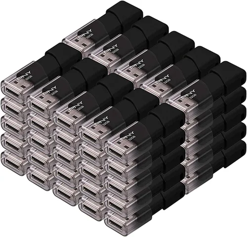 Miniatura 12 de PNY Unidad flash USB 2.0 Attaché 3 de 16 GB, color negro (paquete de 10)