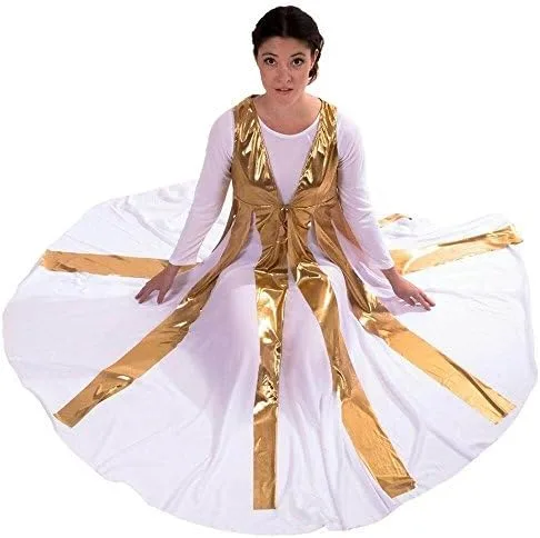 Miniatura 4 de Danzcue Túnica Streamer para mujer (vestido no incluido)