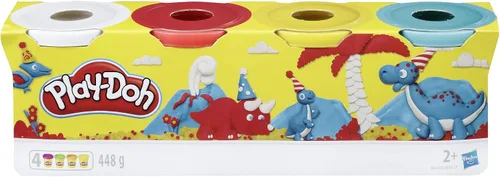 Miniatura 3 de Play-Doh Paquete de 4 latas de 4 onzas, colores clásicos