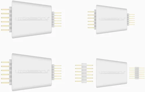 Miniatura 4 de Litcessory Adaptador de tira de luz V3 a V4 para Philips Hue Lightstrip Plus (paquete de 4, blanco)