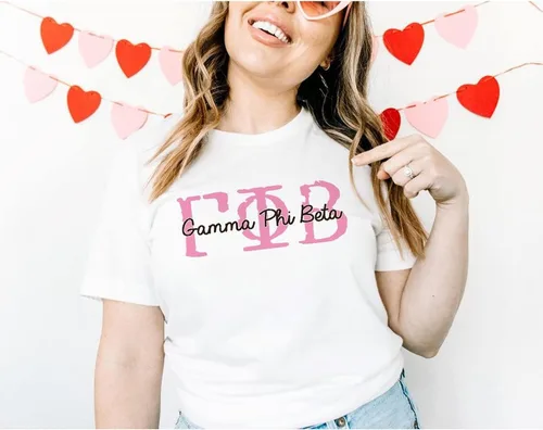Miniatura 2 de Gamma Phi Beta Greek Type Tee