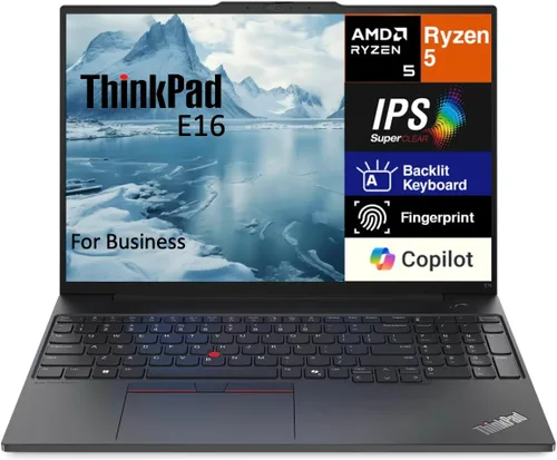 Miniatura 3 de Lenovo ThinkPad E16 Business Laptop de 16.0" pantalla WUXGA IPS de 300 nits